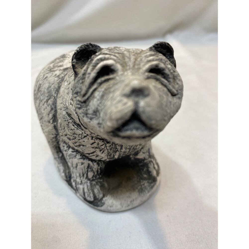 Bekka Handcrafted Bear Sculpture Made From Mt St Helen's Volcano Ash USA